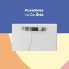 Cozinha Compacta 3 Peças Sem Balcão Rubi  Ônix