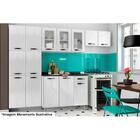 Cozinha Compacta 3 Peças Sem Balcão Rubi  Ônix