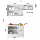 Cozinha Compacta 3 Peças Unna Poliman