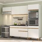 Cozinha Compacta 4 Pç C/ Armário E Balcão Mp3690 Veneza Gw Mu