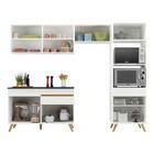 Cozinha Compacta 4 Pç C/ Armário E Balcão Mp3693 Veneza Gw Mu