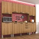 Cozinha Compacta 4 Peças 10 Portas 2 Gavetas Bella Sallêto Mó
