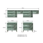 Cozinha Compacta 4 Peças 10 Portas 2 Nichos Porta Tempero Ate