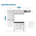 Cozinha Compacta 4 Peças 10 Portas Rose Itatiaia Branco