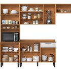 Cozinha Compacta 4 Peças 11 Portas 1 Gaveta Com Paneleiro Par