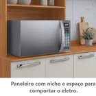 Cozinha Compacta 4 Peças 11 Portas 1 Gaveta Com Paneleiro Par