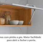 Cozinha Compacta 4 Peças 11 Portas 1 Gaveta Com Paneleiro Par