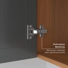 Cozinha Compacta 4 Peças 2 Aéreos 2 Balcões Soho Cabecasa Mad