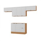 Cozinha Compacta 4 Peças 3 Aéreos 1 Balcão Soho Cabecasa Made