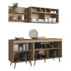 Cozinha Compacta 4 Peças 6 Portas 2 Prateleiras One  Verde Be