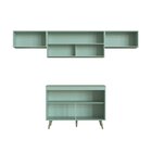 Cozinha Compacta 4 Peças 6 Portas 2 Prateleiras One Gralar Ve