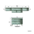Cozinha Compacta 4 Peças 6 Portas 2 Prateleiras One Gralar Ve