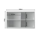 Cozinha Compacta 4 Peças 6 Portas 3 Gavetas Com Tampo Sevilha