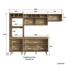 Cozinha Compacta 4 Peças 7 Portas 2 Nichos Para Forno One  Ve