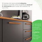 Cozinha Compacta 4 Peças 8 Portas 2 Gavetas Bella Cinamomo/gr