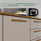 Cozinha Compacta 4 Peças 8 Portas 2 Gavetas Bella Cinamomo/of