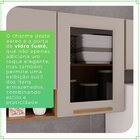 Cozinha Compacta 4 Peças 8 Portas 2 Gavetas Bella Cinamomo/of