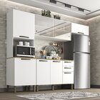 Cozinha Compacta 4 Peças 8 Portas 2 Gavetas Bella Sallêto Móv