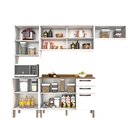 Cozinha Compacta 4 Peças 8 Portas 2 Gavetas Bella Sallêto Móv