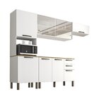 Cozinha Compacta 4 Peças 8 Portas 2 Gavetas Bella Sallêto Móv