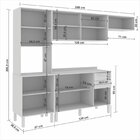 Cozinha Compacta 4 Peças 8 Portas 2 Gavetas Bella Sallêto Móv