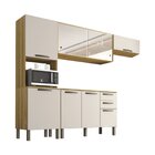 Cozinha Compacta 4 Peças 8 Portas 2 Gavetas Bella Sallêto Móv