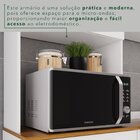 Cozinha Compacta 4 Peças 9 Portas 2 Gavetas Bella Branco