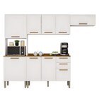 Cozinha Compacta 4 Peças 9 Portas 2 Gavetas Bella Branco