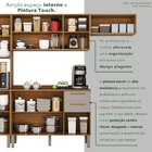 Cozinha Compacta 4 Peças 9 Portas 2 Gavetas Bella Cinamomo/of