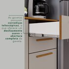 Cozinha Compacta 4 Peças 9 Portas 2 Gavetas Bella Cinamomo/of