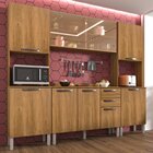 Cozinha Compacta 4 Peças 9 Portas 2 Gavetas Bella Sallêto Móv