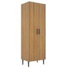 Cozinha Compacta 4 Peças Berlim Ipê/cristalo