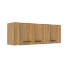 Cozinha Compacta 4 Peças Berlim Ipê/cristalo