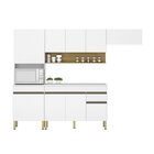 Cozinha Compacta 4 Peças Com Balcão 120cm Com Tampo Line Supr