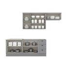 Cozinha Compacta 4 Peças Com Balcão Para Pia E Aéreo Emily Ci