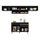 Cozinha Compacta 4 Peças Com Leds Mp2022 Veneza Up Multimóvei