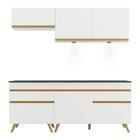 Cozinha Compacta 4 Peças Com Leds Mp2030 Veneza Up Multimóvei