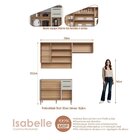 Cozinha Compacta 4 Peças Com Nicho Decorativo Isabelle Freijó