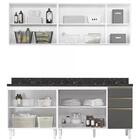 Cozinha Compacta 4 Peças Com Tampo 200cm Mdf Kali Nicioli