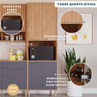 Cozinha Compacta 4 Peças Com Torre Para Microondas Divina Fre