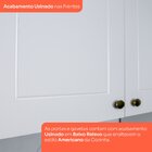 Cozinha Compacta 4 Peças Com Torre Quente Americana  Branco