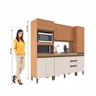 Cozinha Compacta 4 Peças Com Torre Quente E Paneleiro Cecília