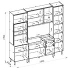 Cozinha Compacta 4 Peças Com Torre Quente E Paneleiro Selene