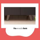 Cozinha Compacta 4 Peças Com Vidro E Balcão Luíza Multimóveis