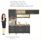 Cozinha Compacta 4 Peças Condessa Nesher