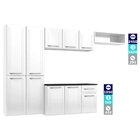 Cozinha Compacta 4 Peças Em Aço Topázio Smart Branco