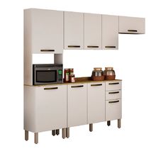 Armario De Cozinha Parede Aereo E Modulado Leroy Merlin