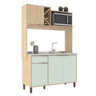 Cozinha Compacta 4 Portas 1 Gaveta 1 Nicho Para Forno Sophia