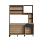 Cozinha Compacta 4 Portas 1 Gaveta Carol Delmarco Móveis Mel/