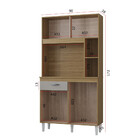 Cozinha Compacta 4 Portas 1 Gaveta Duda Poquema